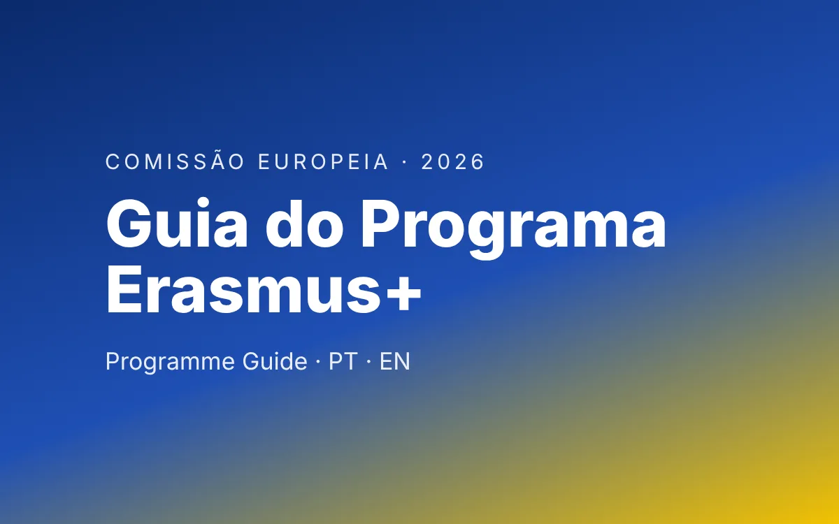Guia do Programa Erasmus+ 2026