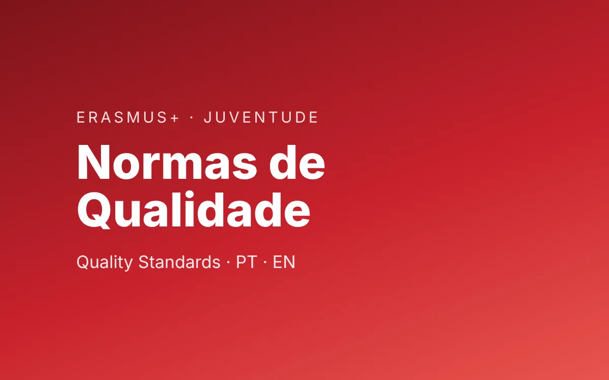 Normas de Qualidade Erasmus+ para a Juventude